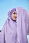 Telekung Meena Fairy Lilac